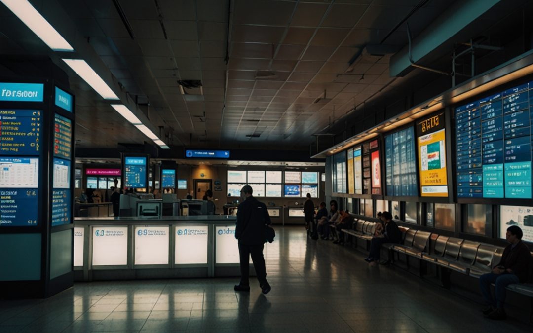 Digital Boards for Transportation Hubs: Keeping Commuters Updated