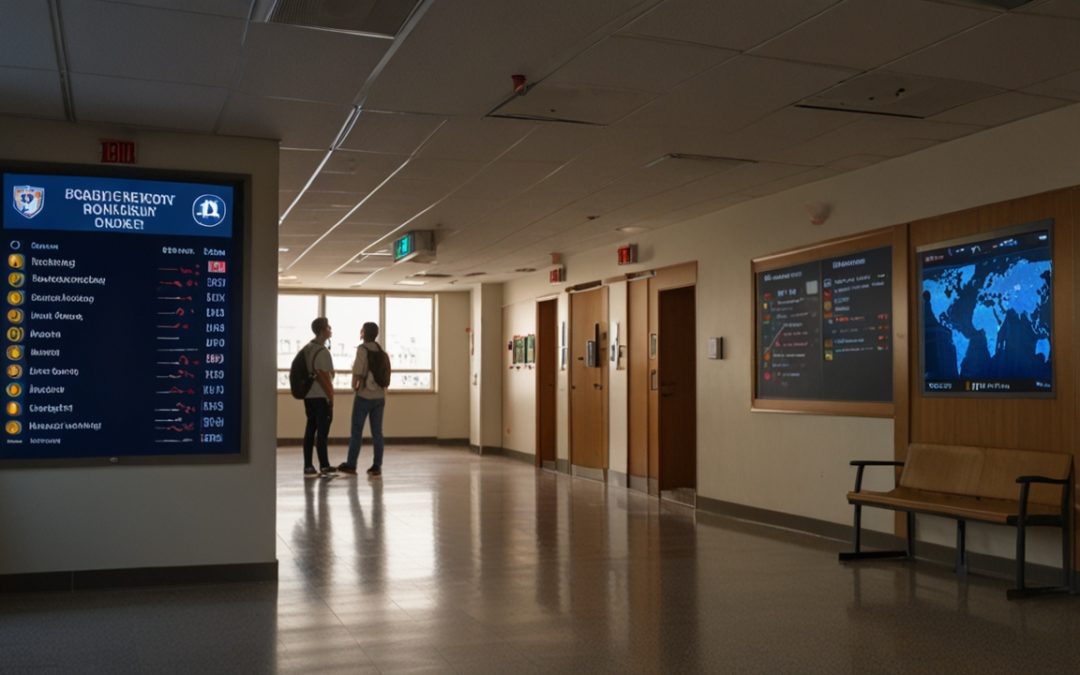 Emergency Preparedness: Digital Boards in Schools